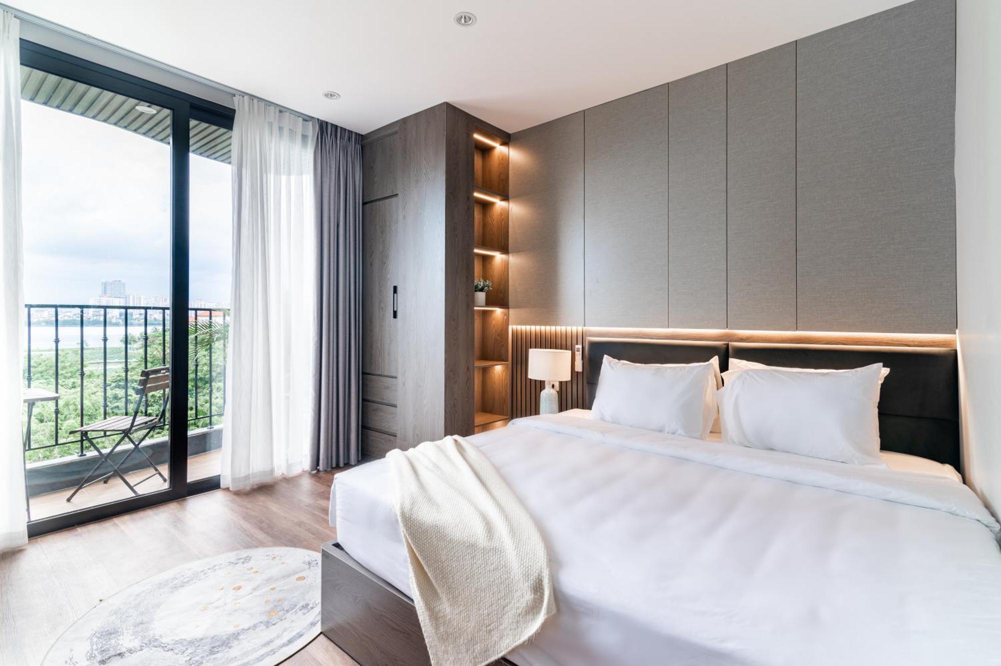 Luxe Paradise Suites Hotel To Ngoc Van ハノイ市 エクステリア 写真
